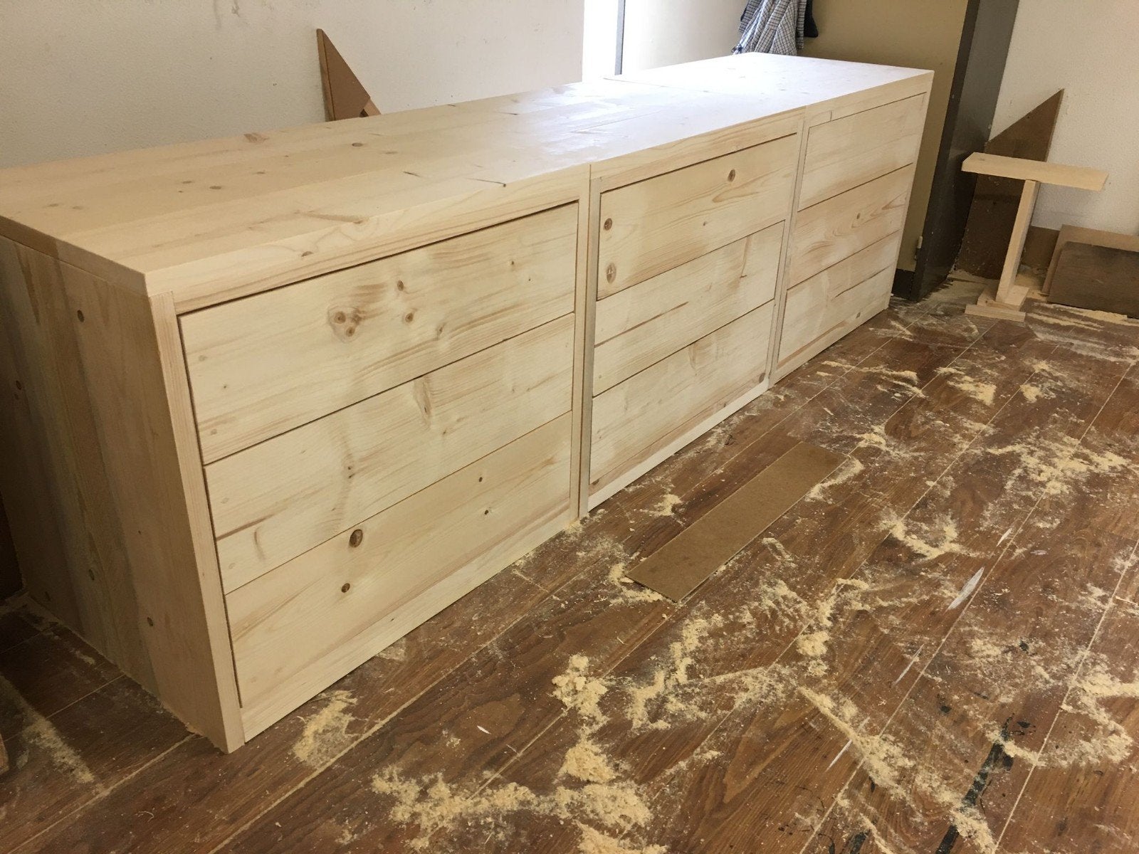 ladeblok van terug gedroogd en geschaafd hout, Ophalen of Verzenden, Nieuw, Minder dan 100 cm