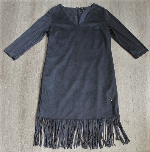 SPORTALM Blauw, Suede-Look Jurkje maat 36, Blauw, Ophalen of Verzenden, Zo goed als nieuw, SPORTALM Kitzbühel