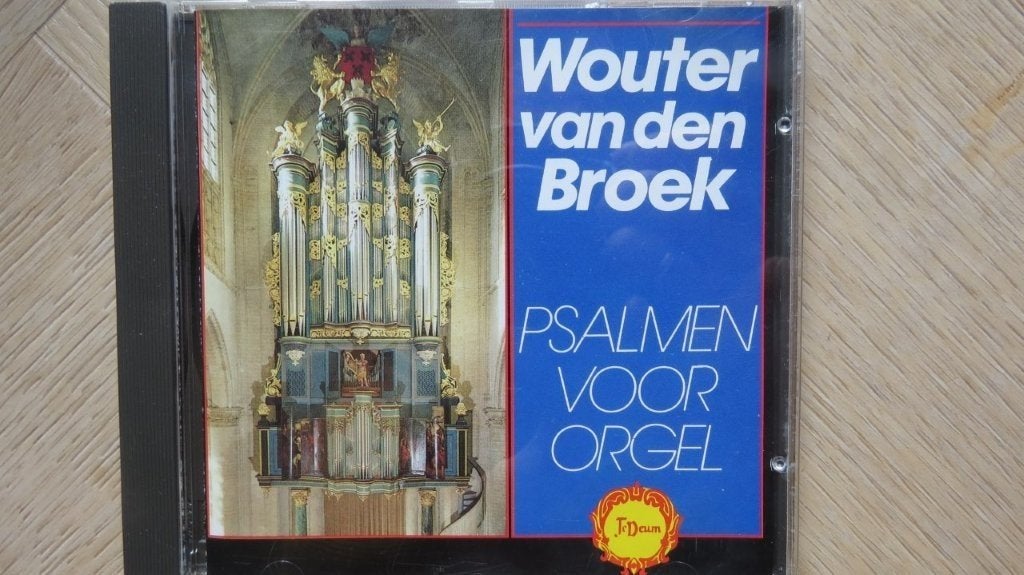 Cd: Psalmen voor orgel Wouter van den Broek Grote Kerk Breda, Ophalen of Verzenden, Zo goed als nieuw, Gospel