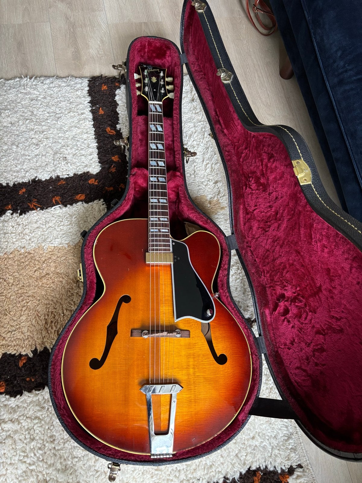 Prachtige Gibson L7-C uit 1969 Archtop Jazzgitaar, Ophalen, Zo goed als nieuw, Overige typen, Met koffer