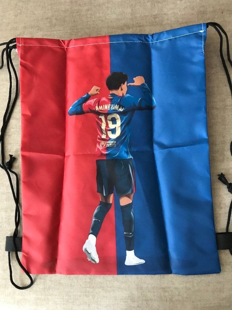 Hele mooie Sport- & Lifestyle rugtas LAMINE YAMAL, Verzenden, Nieuw, Buitenlandse clubs, Overige typen