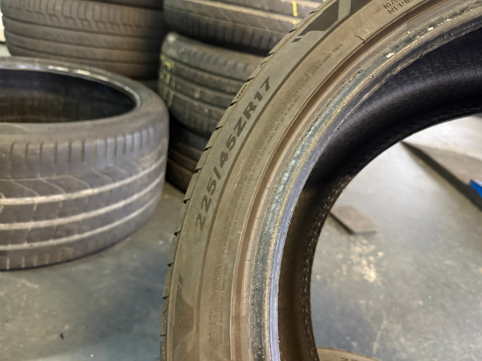 225 45 17 94Y Nexen Nfera Primus DEMO 6MM~, Gebruikt, 17 inch, Ophalen of Verzenden, Band(en)