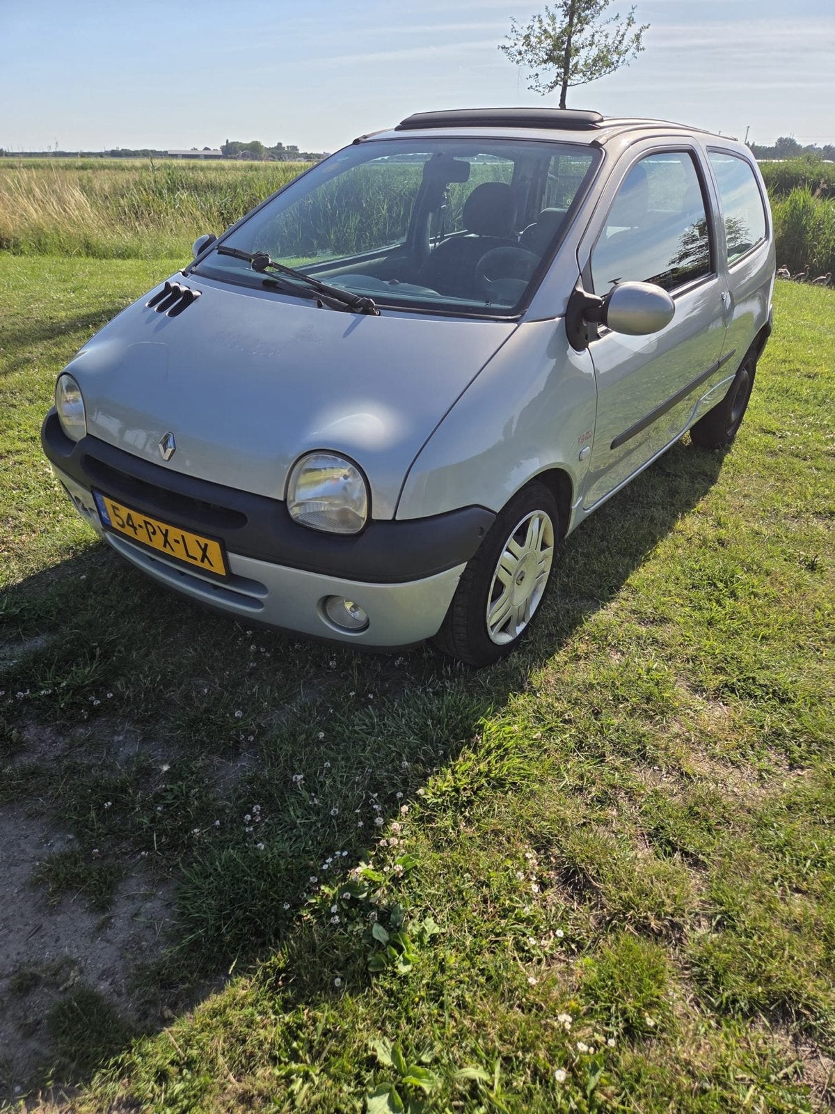 Renault Twingo 1.2 2004 Grijs, Auto's, Renault, Particulier, Twingo, Benzine, C, Hatchback, Handgeschakeld, Origineel Nederlands