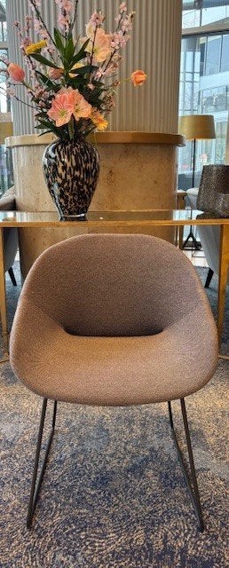 stoelen Artifort, Huis en Inrichting, Stoelen, Gebruikt, Vijf, Zes of meer stoelen, Metaal, Stof, Overige kleuren, Ophalen