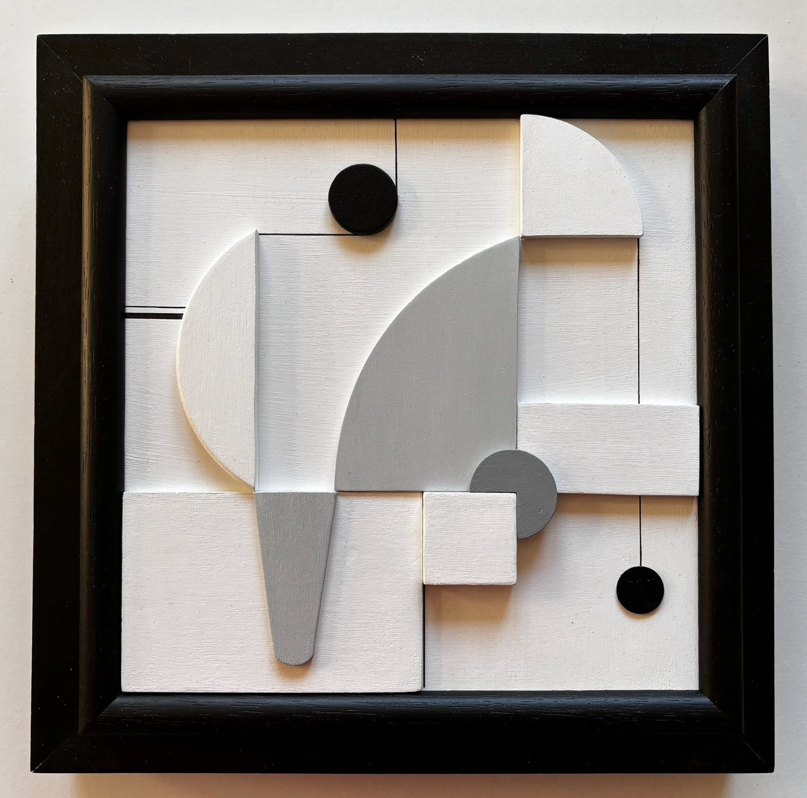 Compositie in reliëf, Ophalen of Verzenden