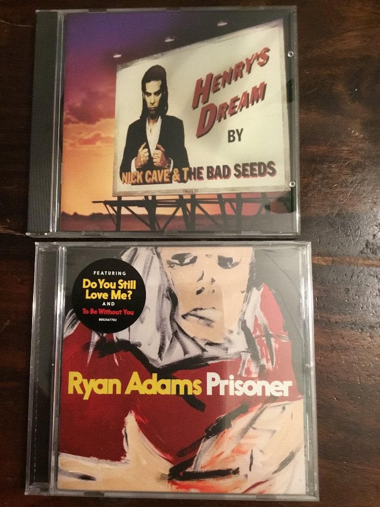 Nick Cave en Ryan Adams - Twee Ceedee Lotje, Inclusief doosje, Overige typen, Ophalen of Verzenden, Zo goed als nieuw