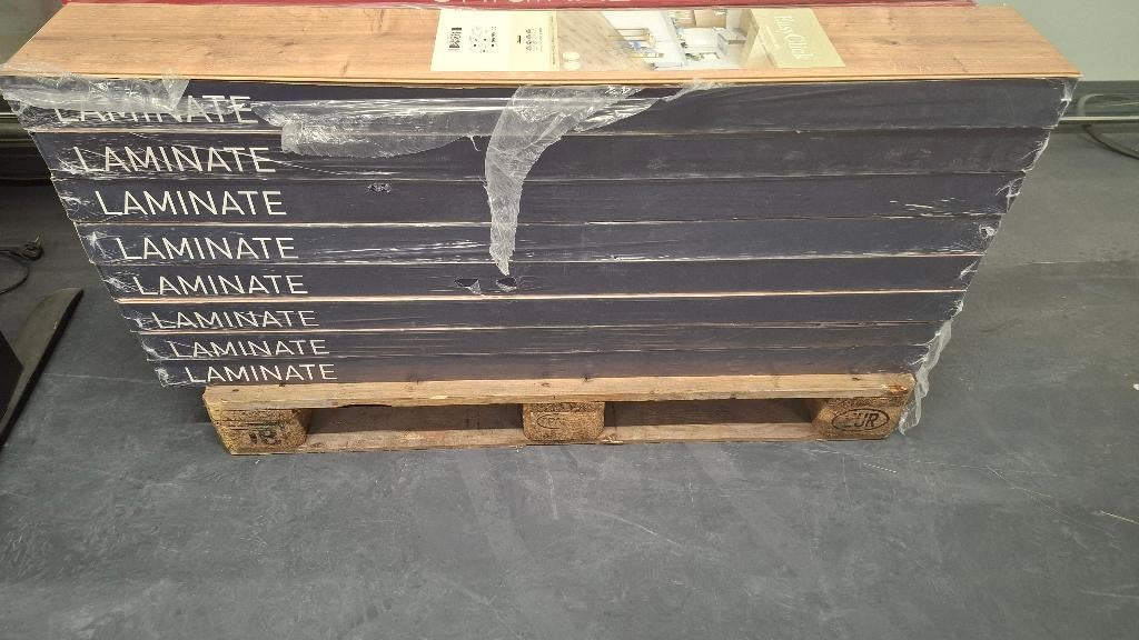 Mooie click laminaat vloer EasyClick Carpetright 17,4 m2, Ophalen, ., ., Nieuw