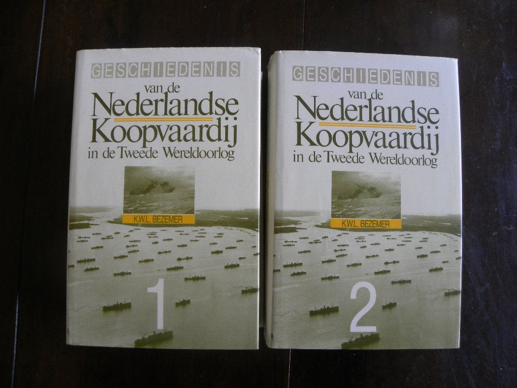 J.W. Bezemer: Geschiedenis  Nederlandse koopvaardij in WO2, Ophalen of Verzenden, Nieuw, Boot
