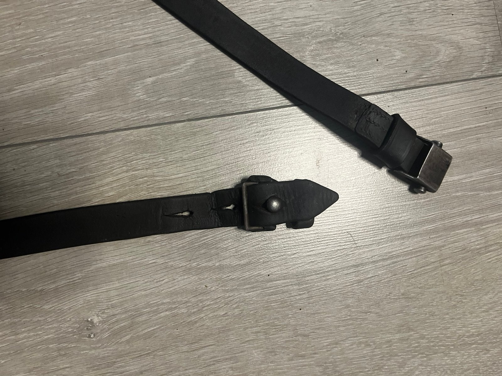 K98 riem wo2 duits, Ophalen of Verzenden, Zo goed als nieuw, Zwart, 100 cm of meer