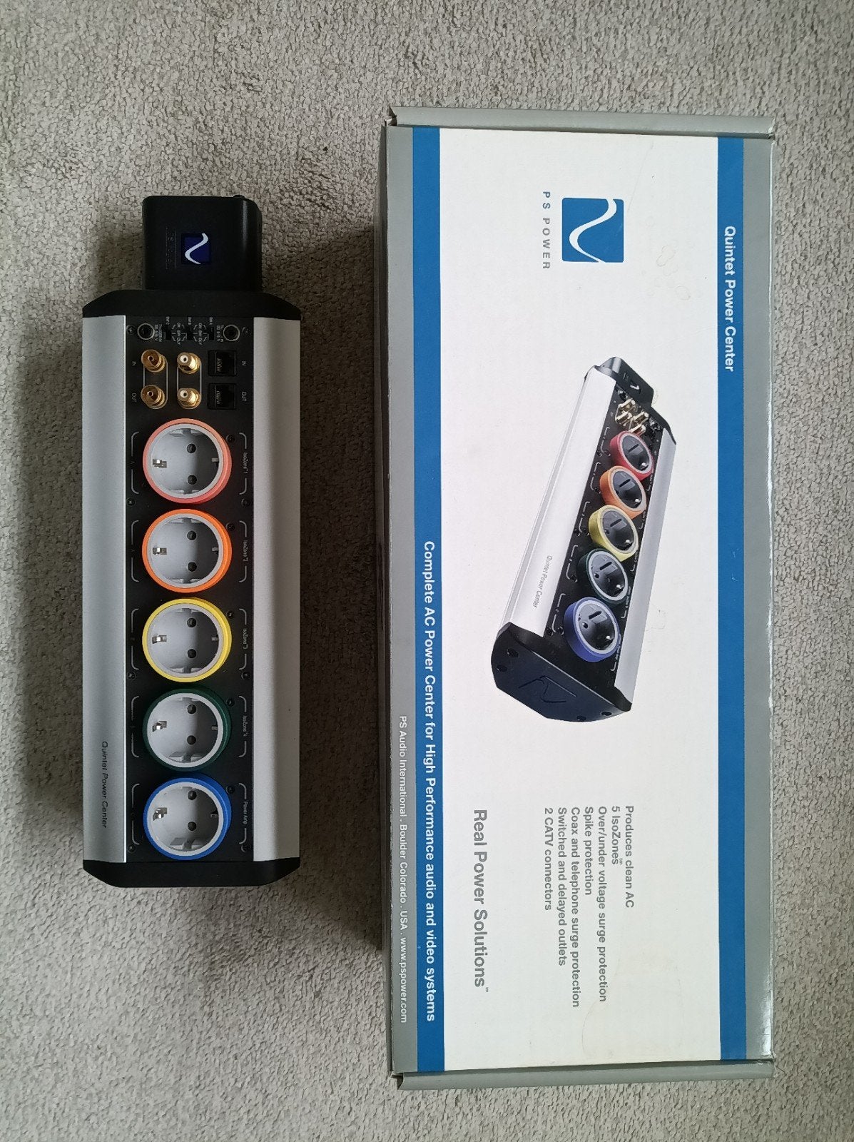 PS Audio Quintet Power Center - High-End Stekkerdoos, Ophalen of Verzenden, Gebruikt
