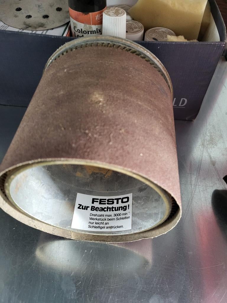 Festo schuurwals voor schuurmachine, Doe-het-zelf en Verbouw, Gereedschap | Slijpmachines, Ophalen of Verzenden, Gebruikt, Minder dan 700 watt