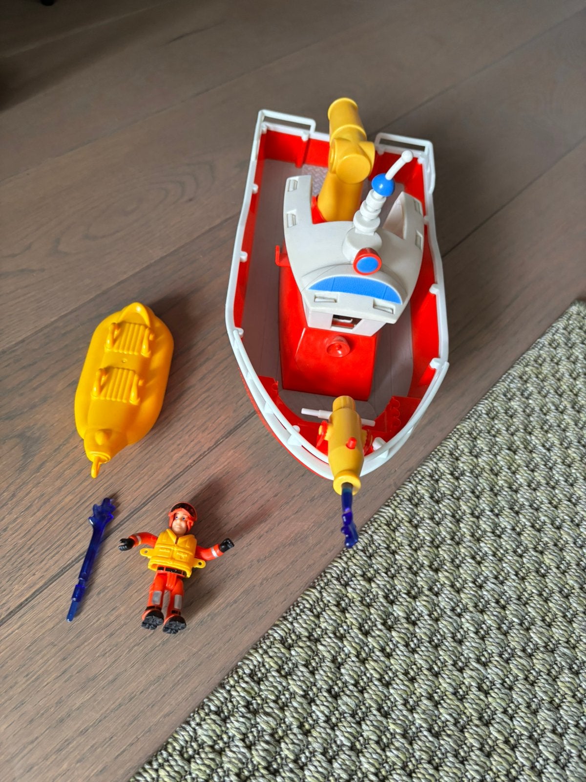 Brandweerman Sam blusboot, Ophalen of Verzenden, Zo goed als nieuw