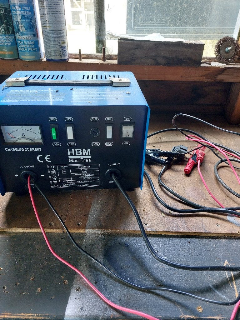 accu oplader auto, Auto-onderdelen, Accu's en Toebehoren, Ophalen, Gebruikt