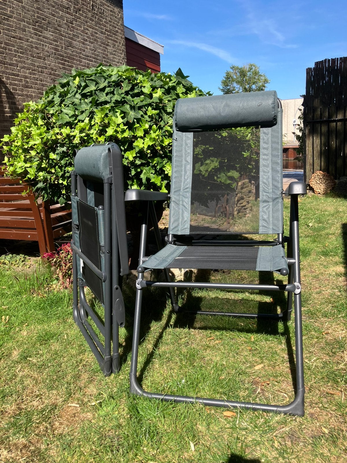 Kampeerstoelen Decathlon, Ophalen, Zo goed als nieuw, Campingstoel
