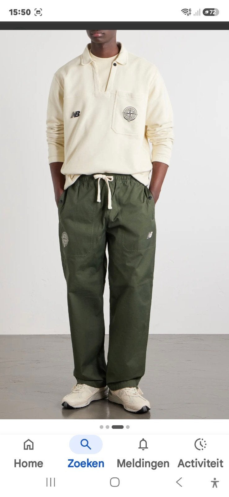 Stone Island x New Balance Polo Sweater XXL Nieuw, Ophalen of Verzenden, Nieuw, Overige maten