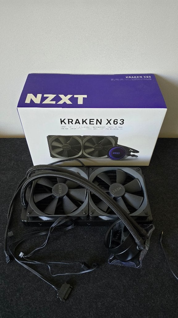 NZXT Kraken X63 280mm AIO Liquid Cooler, Computers en Software, Computerkoelers, Zo goed als nieuw, Waterkoeling, Ophalen