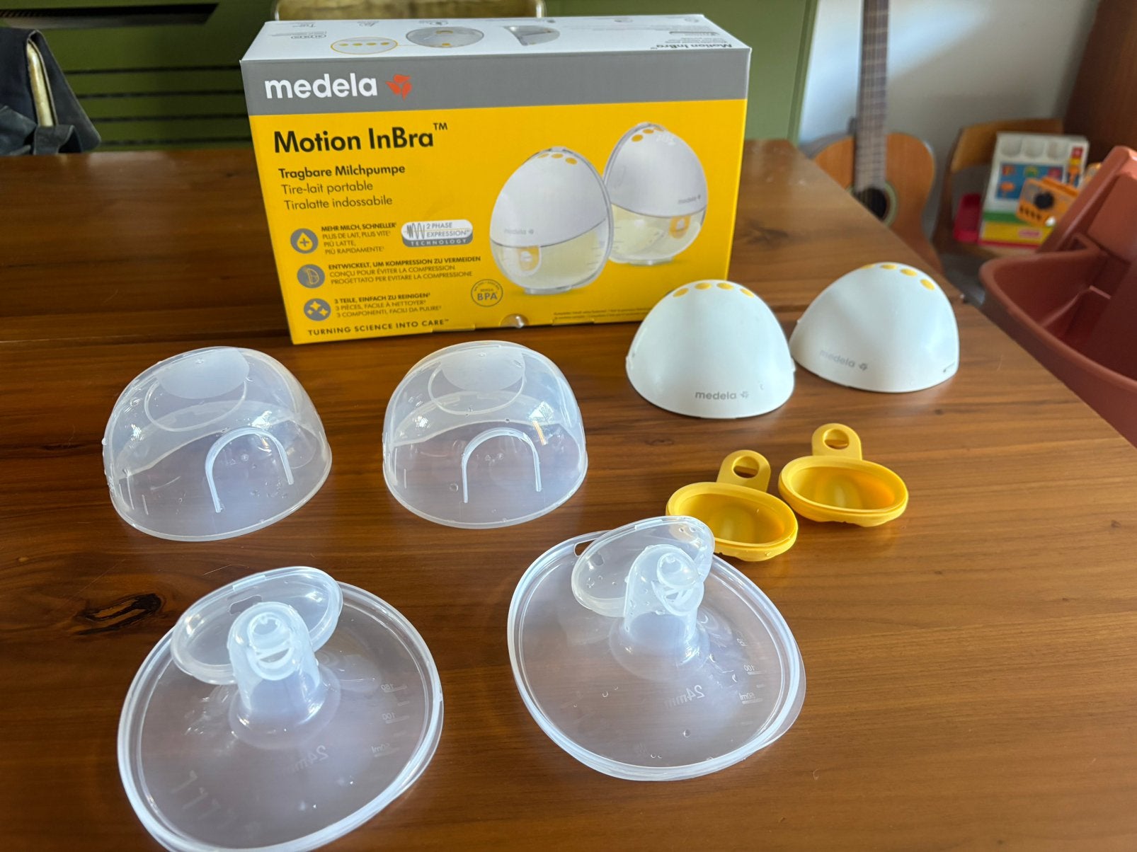 Nieuw! Medela Motion InBra dubbele borstkolf, Ophalen, Draadloos, Medela, Borstkolf