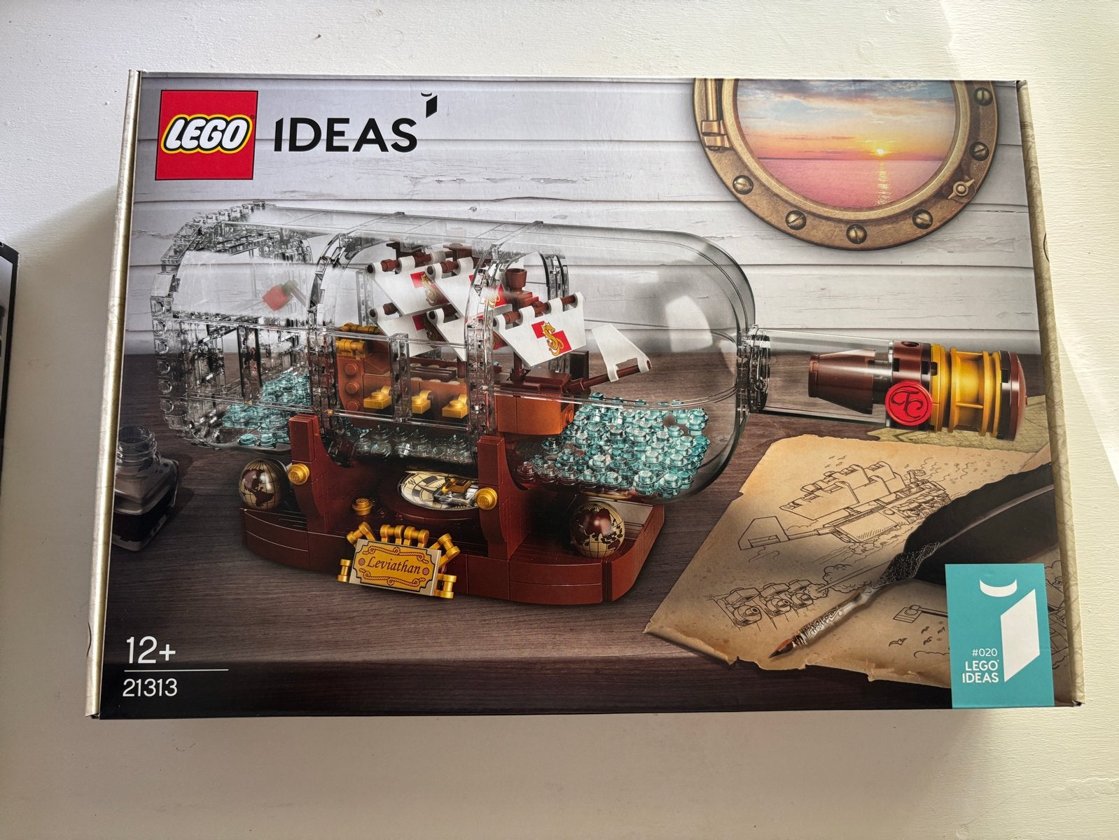 Lego Ideas 21313 Schip in Fles - Nieuw en Ongeopend, Lego, Nieuw, Ophalen of Verzenden, Ideas