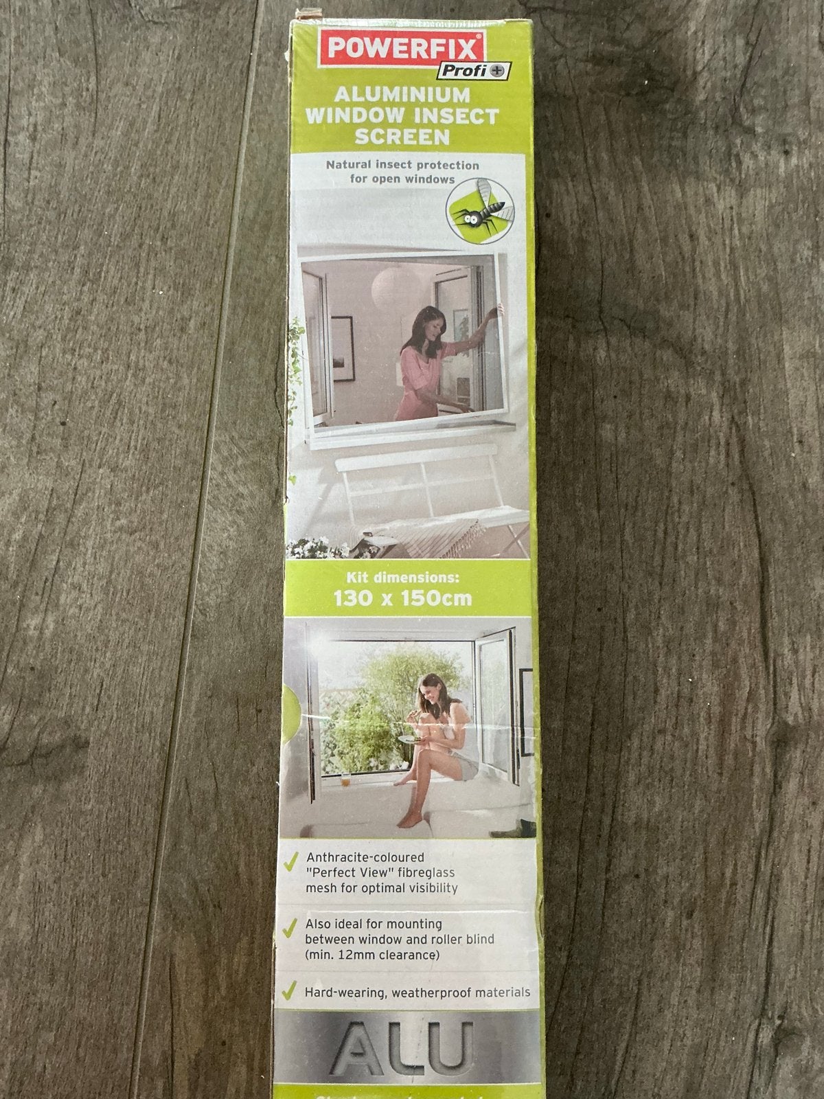 POWERFIX Aluminium Horraam 130x150cm - Nieuw, Doe-het-zelf en Verbouw, Ophalen of Verzenden, Nieuw, Overige typen, 120 tot 160 cm