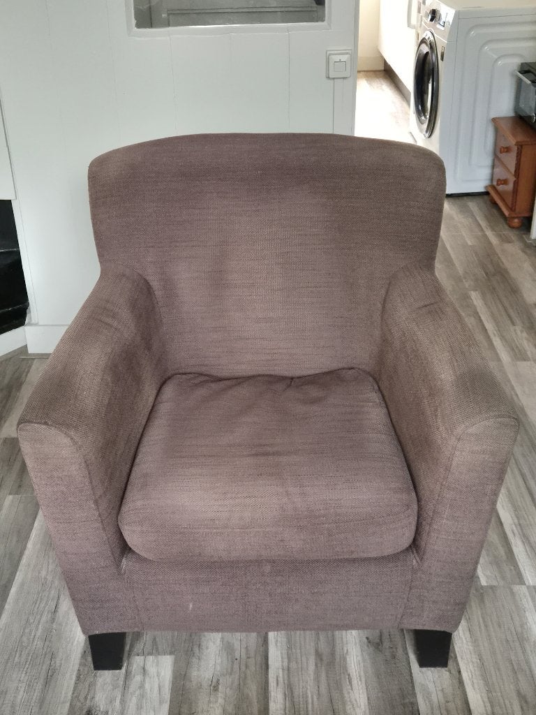 Bruine stoel, Ophalen, Gebruikt, Bruin, Ikea