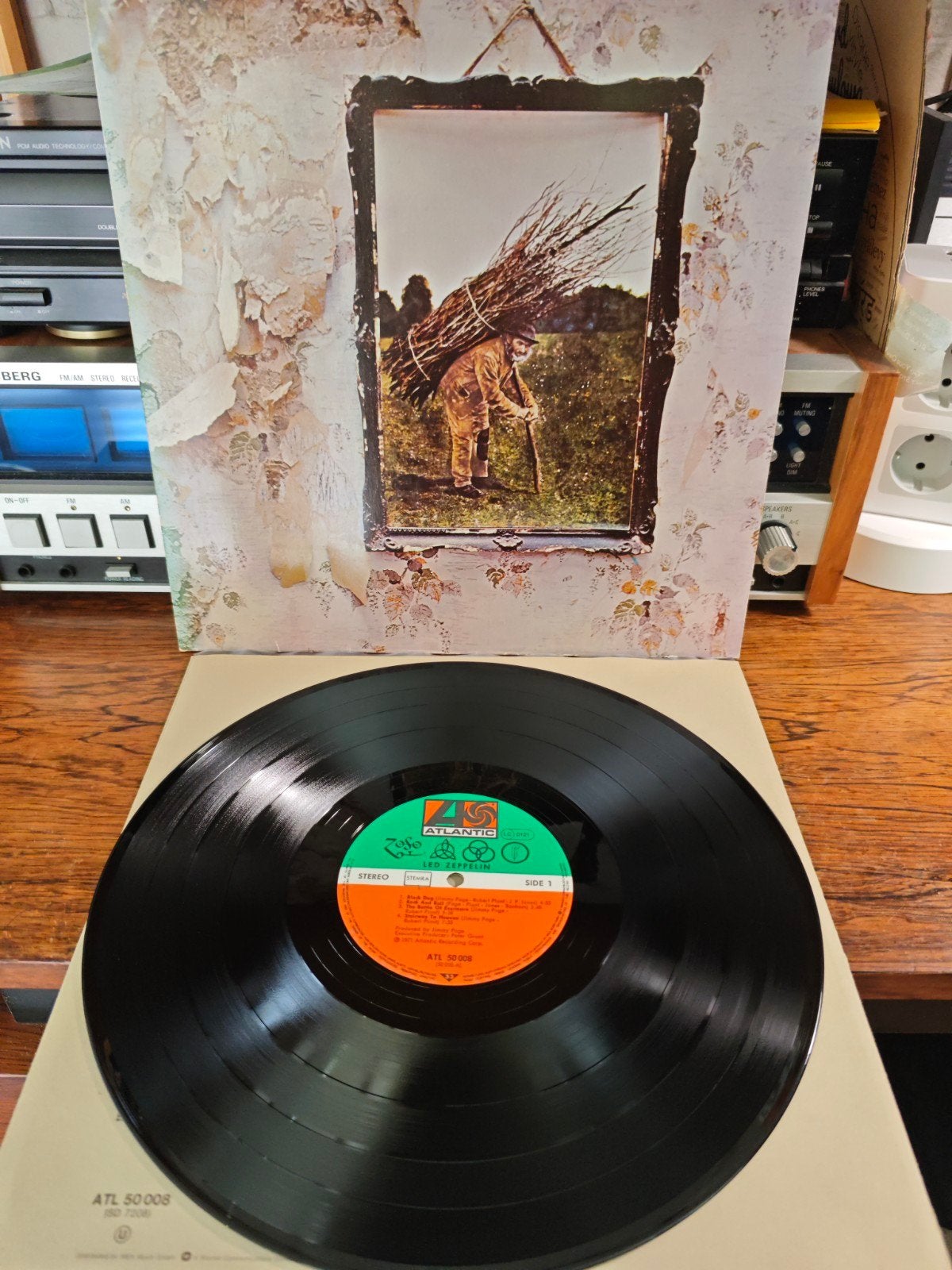 Led Zeppelin IV (Zoso) LP - Originele Persing, Cd's en Dvd's, Vinyl | Rock, Gebruikt, Originele persing, Ophalen of Verzenden