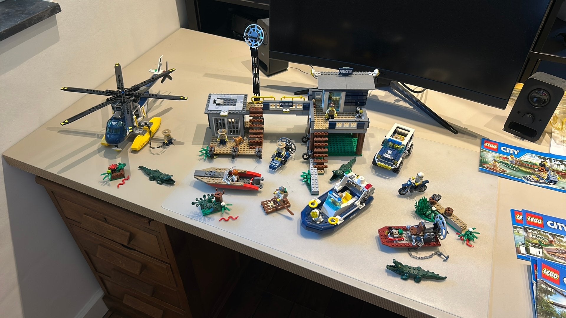 Lego 60066, 60067 en 60069, Ophalen of Verzenden, Zo goed als nieuw