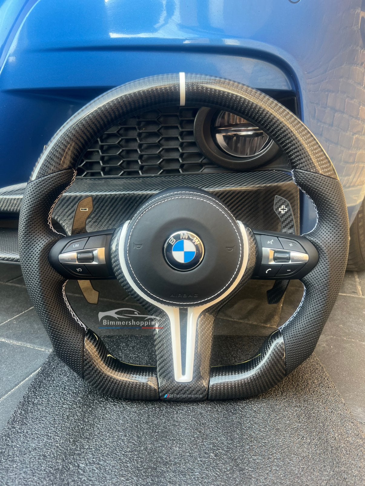 Bmw stuur half geperforeerd leer/ carbon. F20 F30 F32 F80, Ophalen of Verzenden, Nieuw, BMW