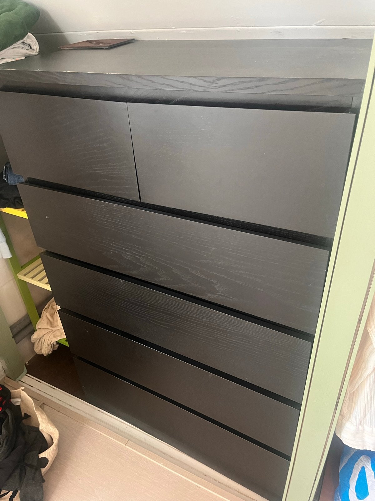 IKEA Kledingkast 80x120x50 cm - Zwartbruin, Huis en Inrichting, Kasten | Kledingkasten, Ophalen, Gebruikt, 100 tot 150 cm, 50 tot 100 cm