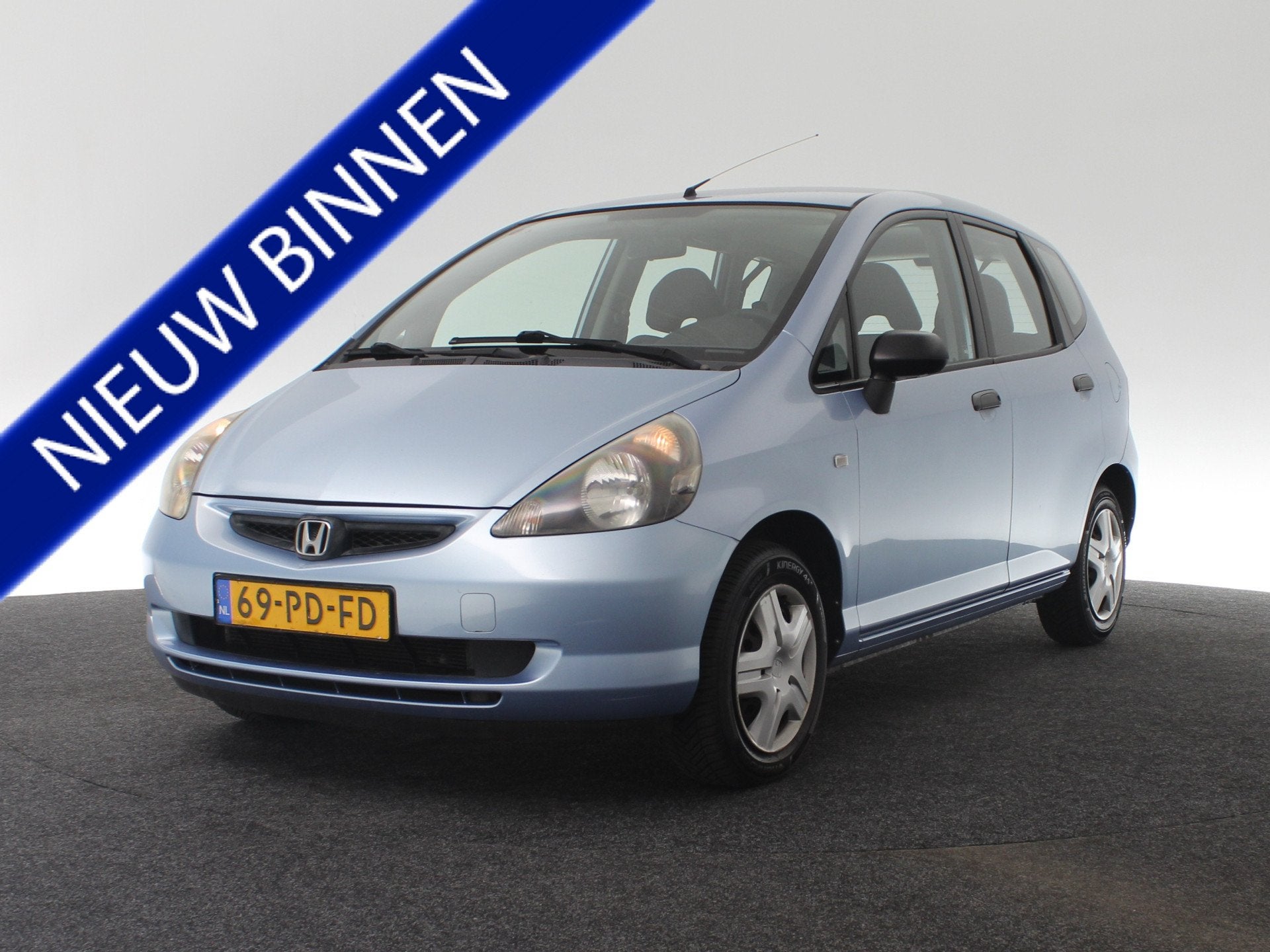 Honda Jazz 1.2 S, NIEUWE APK (bj 2004), Auto's, Voorwielaandrijving, 450 kg, Gebruikt, Blauw