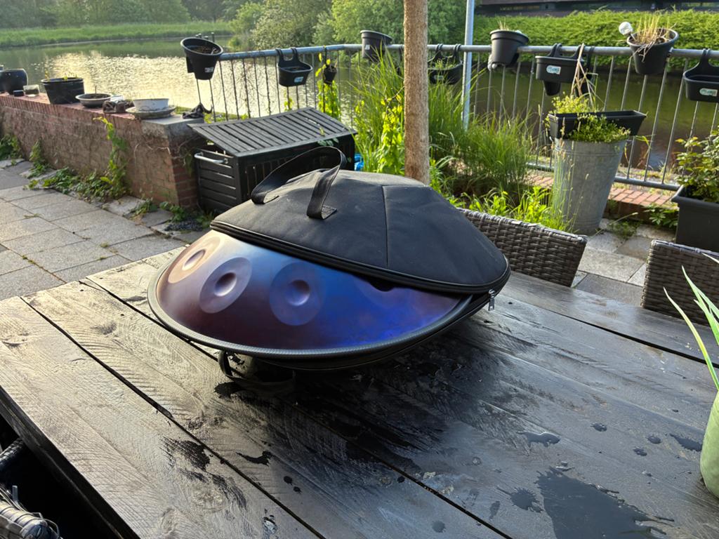 Nieuwe Purple Lotus Handpan D mineur 432 Hz met accessoires, Ophalen of Verzenden, Nieuw