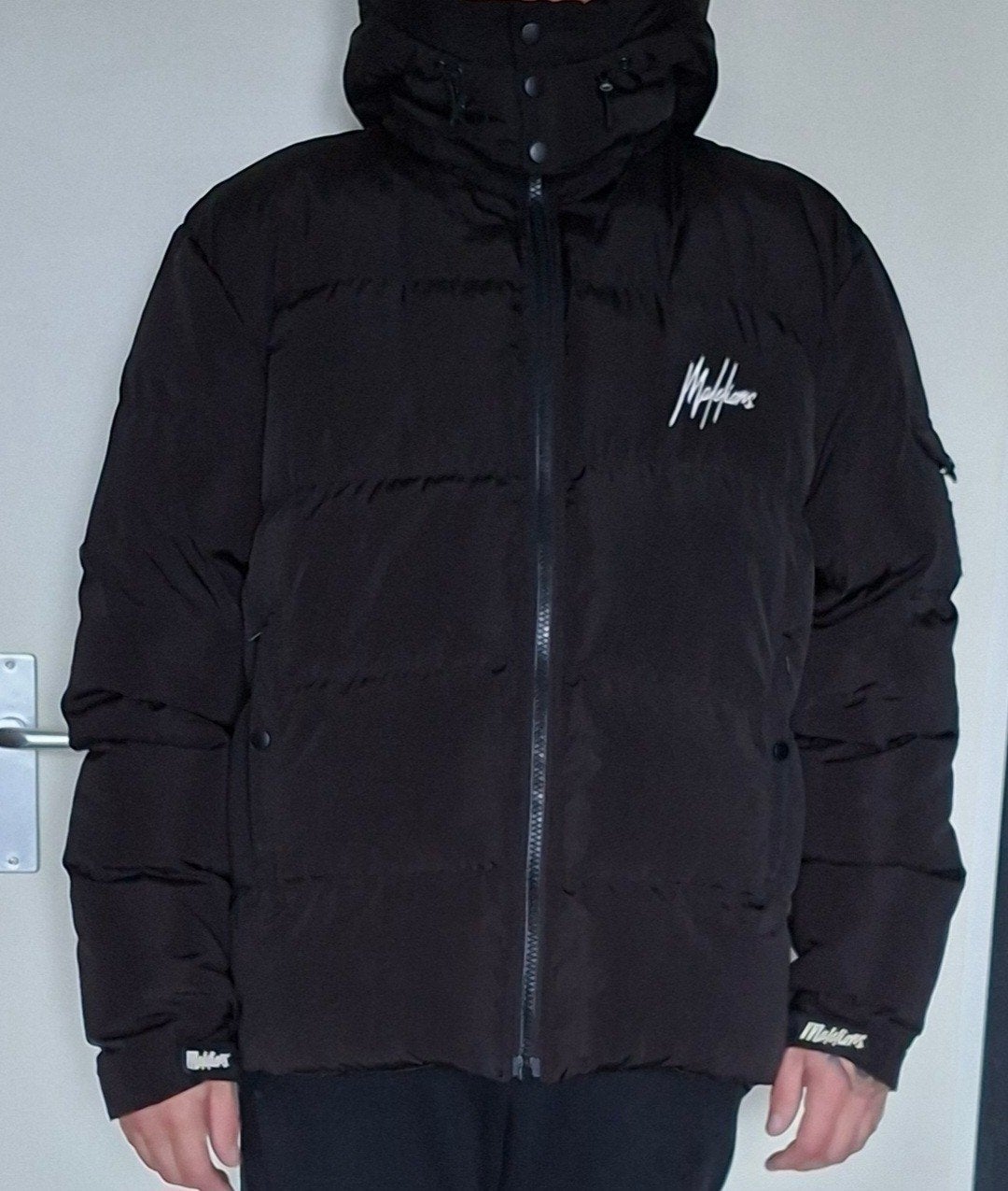 malelions puffer jas, Kleding | Heren, Zwart, Malelions, Overige maten, Ophalen of Verzenden
