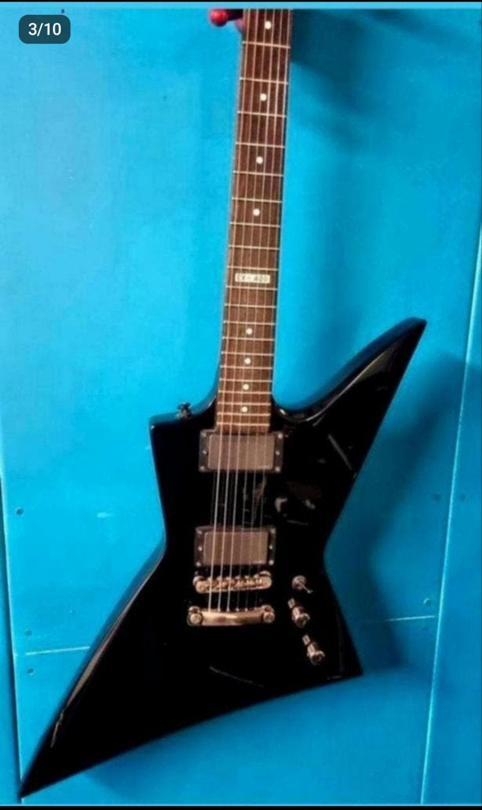 ESP LTD EX-400 Explorer, Ophalen of Verzenden, Zo goed als nieuw, Elektrische gitaar