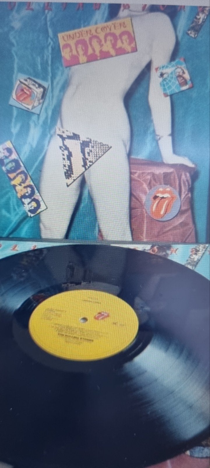 The Rolling Stones - Undercover LP (1983), LP, Rock, Gebruikt, Ophalen of Verzenden