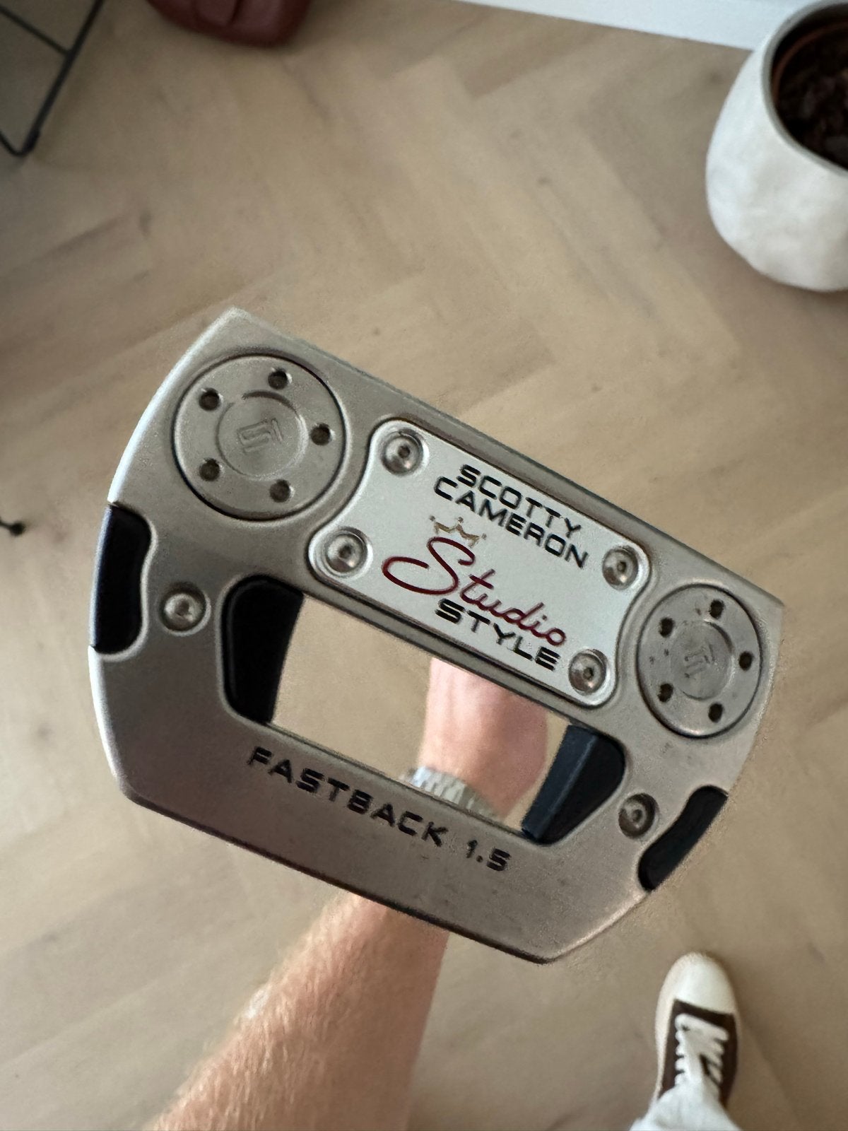 Scotty Cameron Studio Style Fastback 1.5 Putter, Ophalen, Zo goed als nieuw, Club, Overige merken