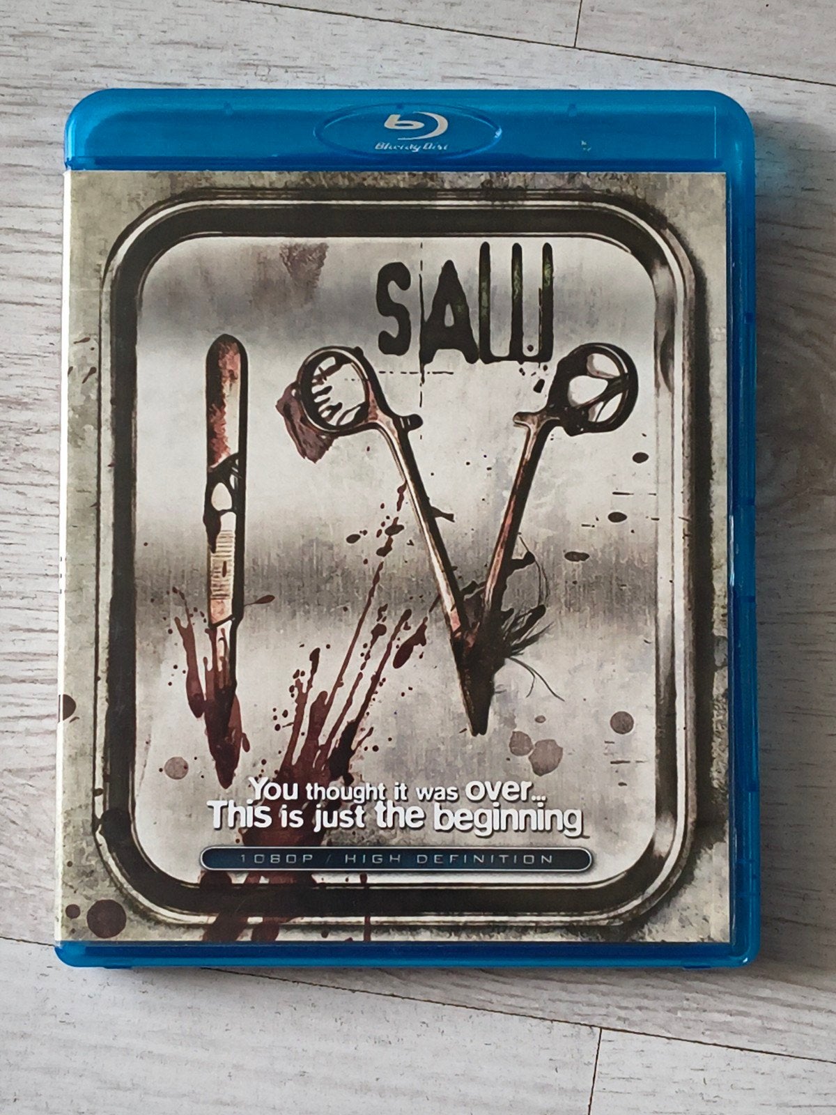 Saw IV Blu-ray - Horrorfilm met Jigsaw, Engels, Vanaf 16 jaar, Nederlands, Ophalen of Verzenden
