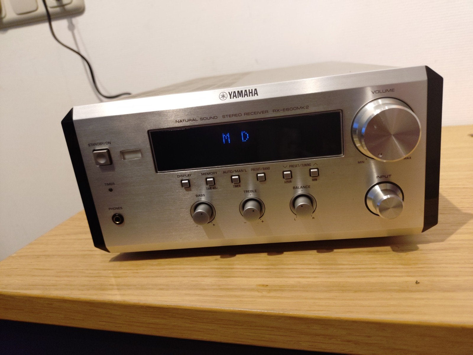 Yamaha RX–E600MK2 stereo  Receiver, Ophalen of Verzenden, Zo goed als nieuw, Yamaha