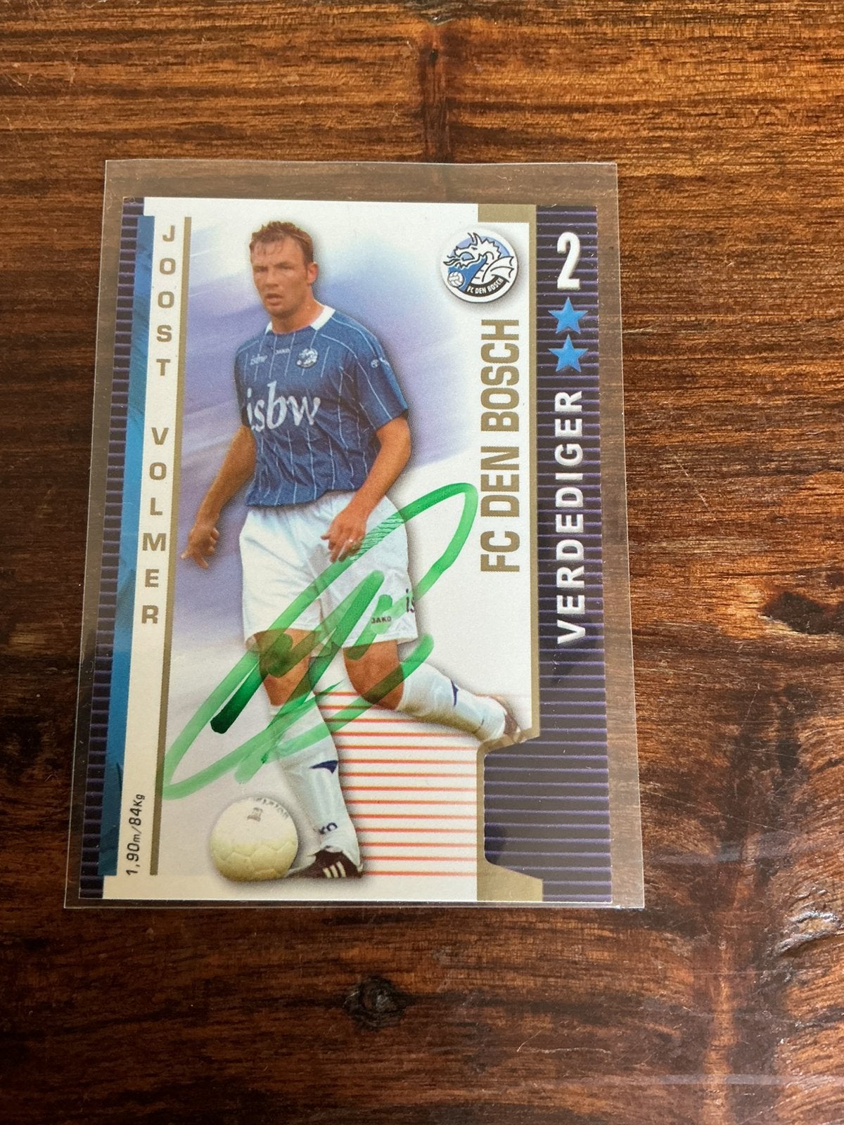 Voetbalplaatje All Stars 2004-2005 FC Den Bosch Volmer handt, Verzenden, Nieuw, Poster, Plaatje of Sticker