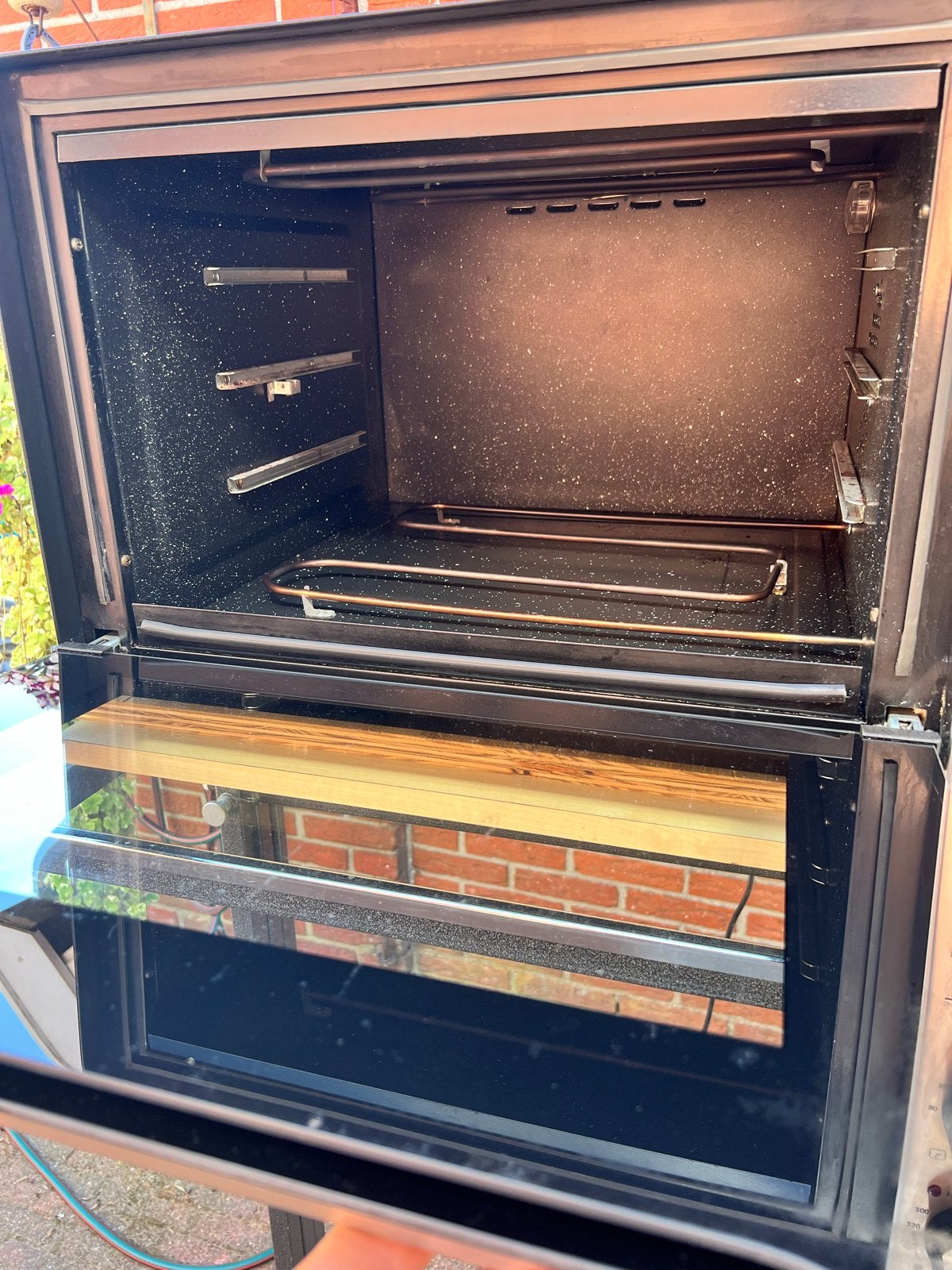 Merkador XXL Vrijstaande Oven: Hetelucht, Grill & Draaispit, Ophalen, Minder dan 45 cm, Overige merken, Hete lucht