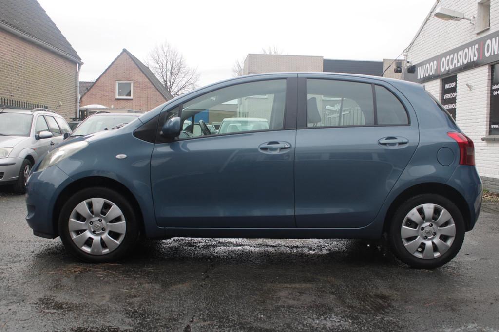 Toyota Yaris 1.0 VVTi Sol Airco | Elec ramen | Nieuwe apk, Voorwielaandrijving, 970 kg, Stof, Origineel Nederlands