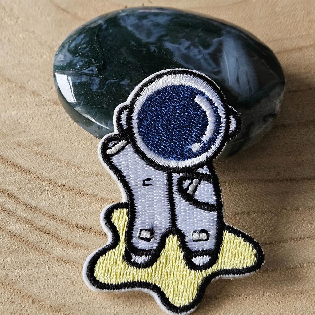 Embleem applicatie Patch Astronaut, D, Nieuw, Ophalen of Verzenden, D