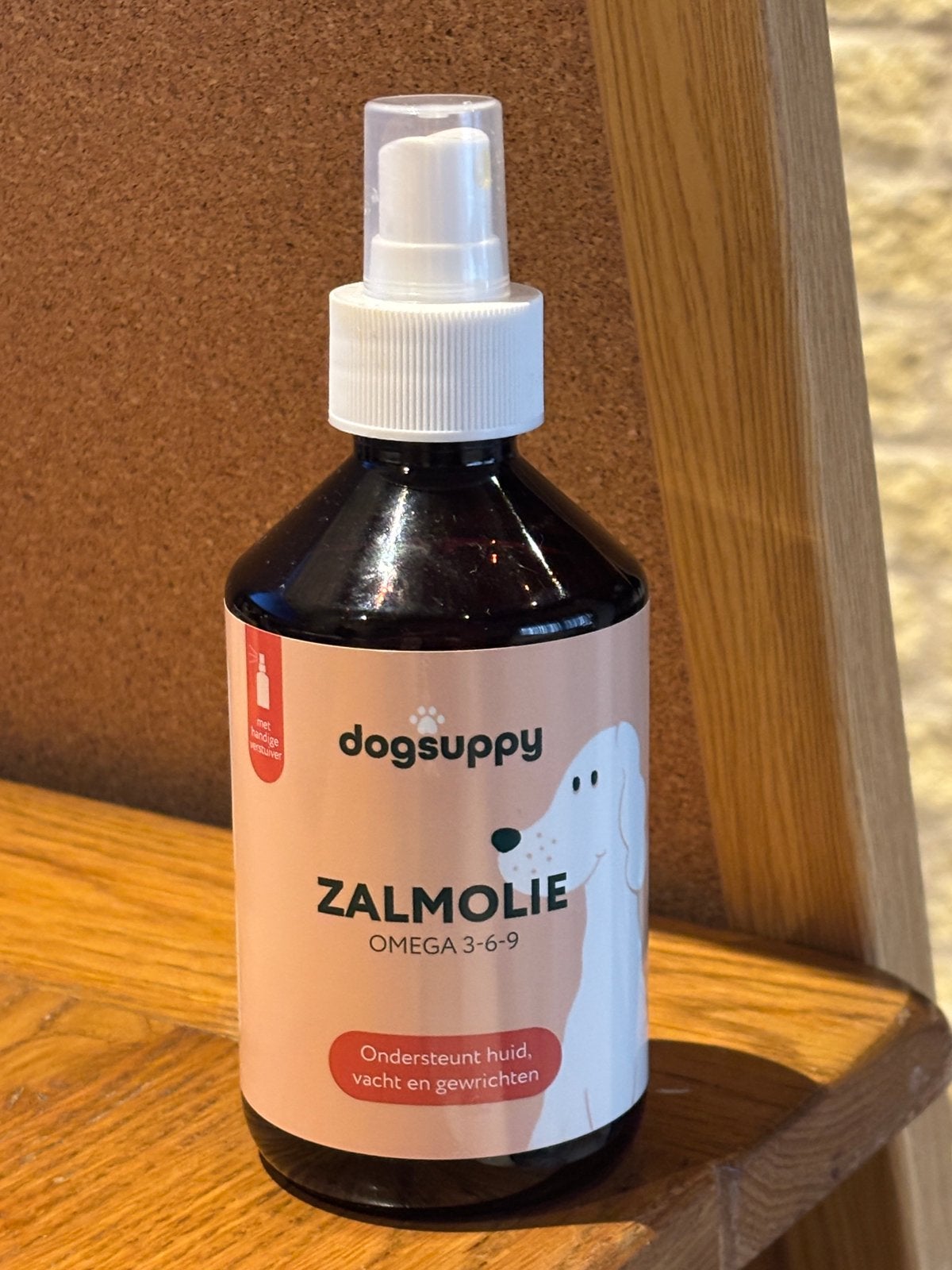 Zalmolie van dogsuppy 250 ml / houdbaar 04/27, Dieren en Toebehoren, Ophalen of Verzenden, Hond