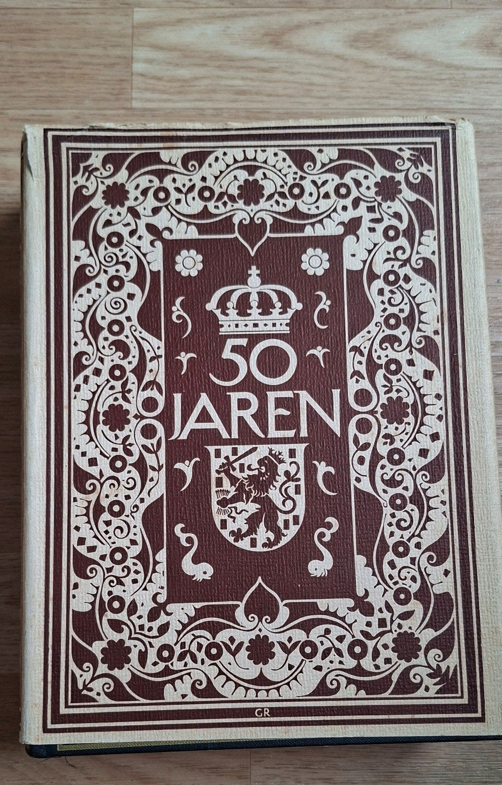 50 jaren Gedenkboek Koningin Wilhelmina 1948 + boekenlegger, Verzamelen, Koninklijk Huis en Royalty, Ophalen of Verzenden, Gebruikt
