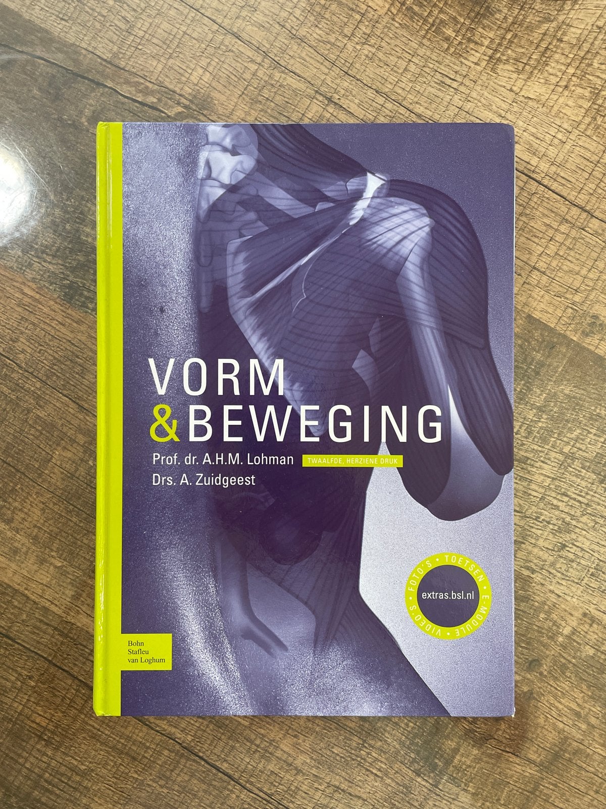 Vorm & Beweging - Anatomie en Fysiologie, Boeken, Ophalen of Verzenden, Beta, Zo goed als nieuw, HBO