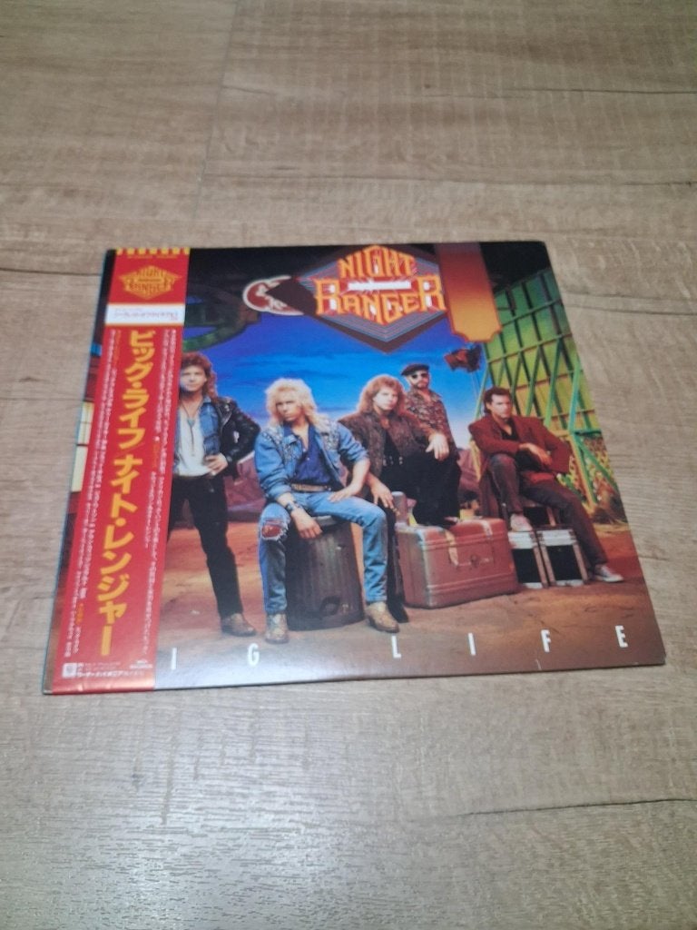 NIGHT RANGER - Big Life (Japan), LP, Gebruikt, Ophalen of Verzenden, Hardrock