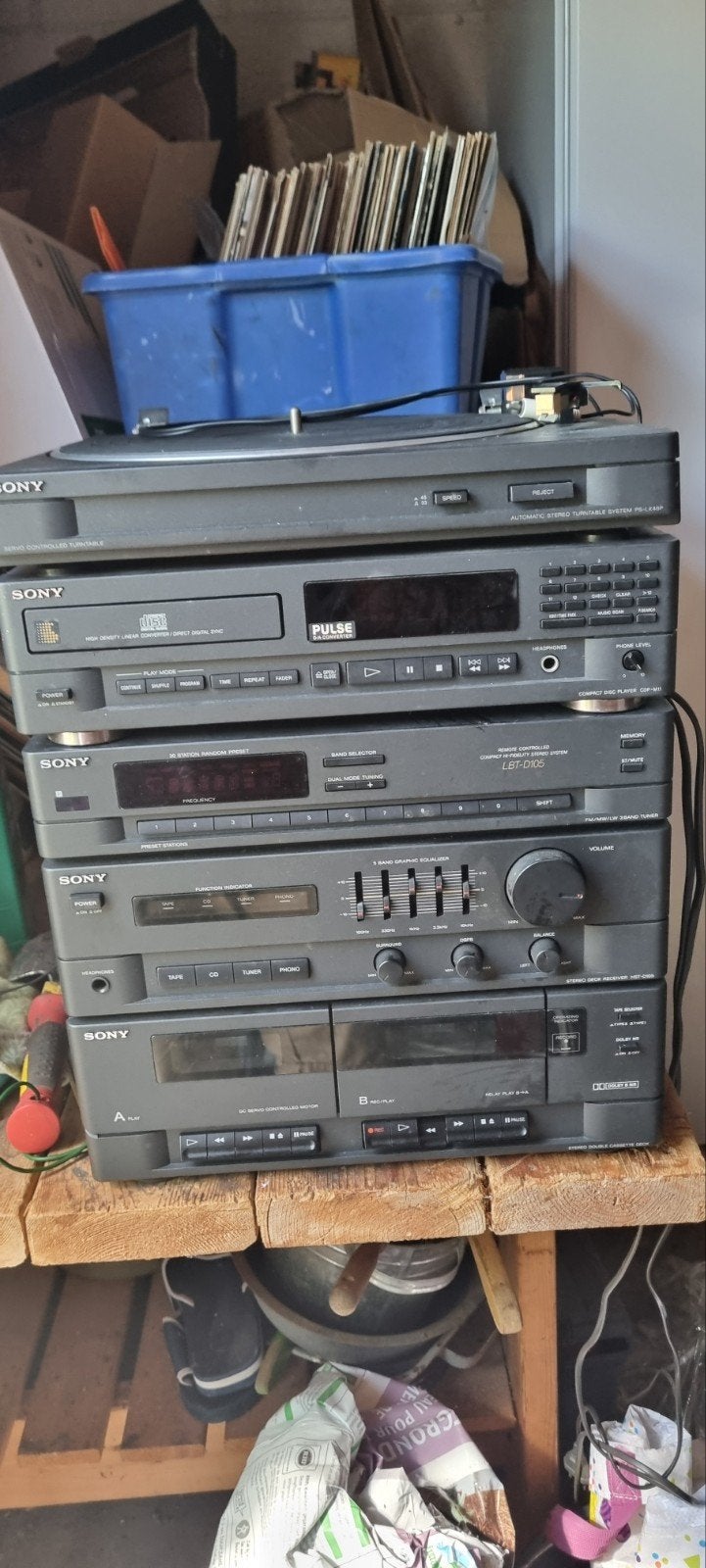 Sony stereo set, Ophalen of Verzenden, Sony