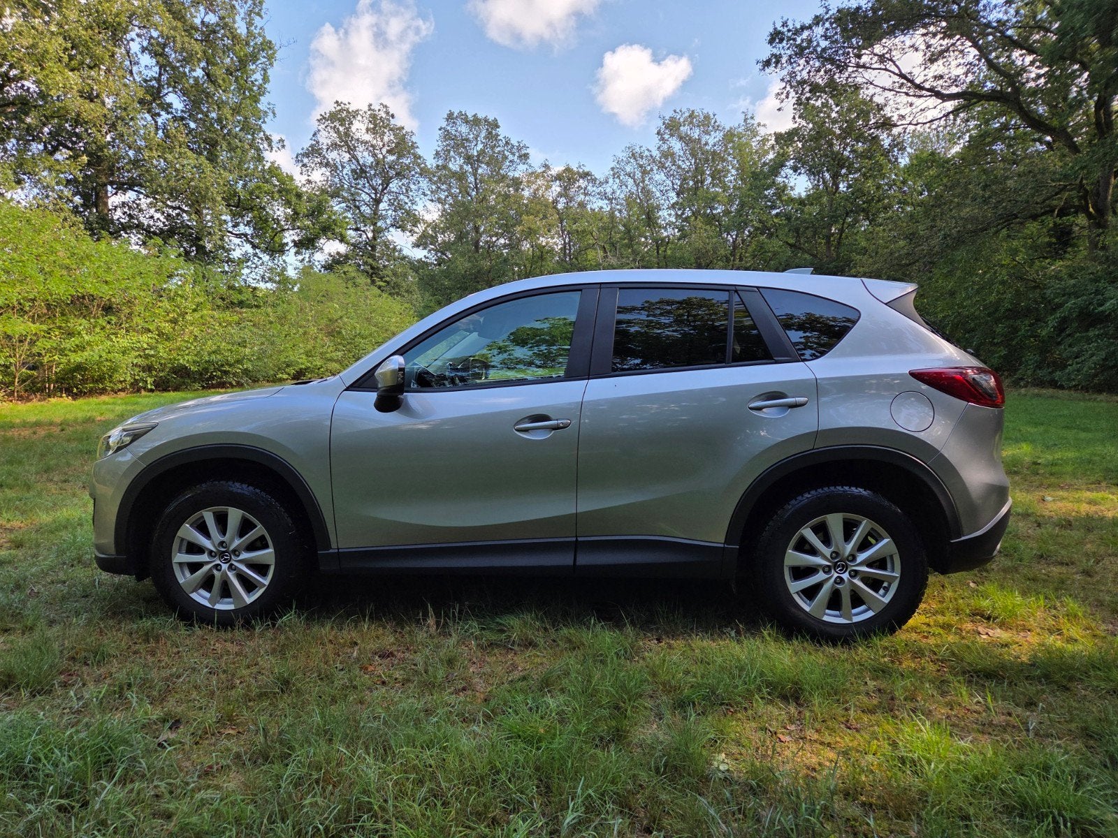 Mazda CX-5 2.0 121KW 2WD 2014 Grijs, Auto's, Voorwielaandrijving, 1998 cc, Stof, 4 cilinders