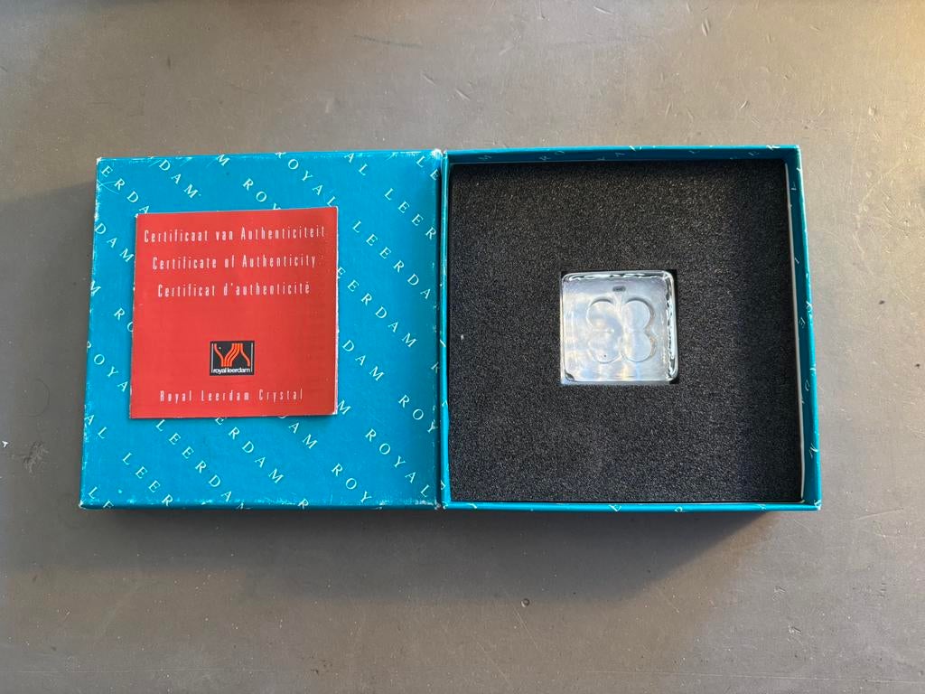 Kristallen klavertje vier, Ophalen of Verzenden