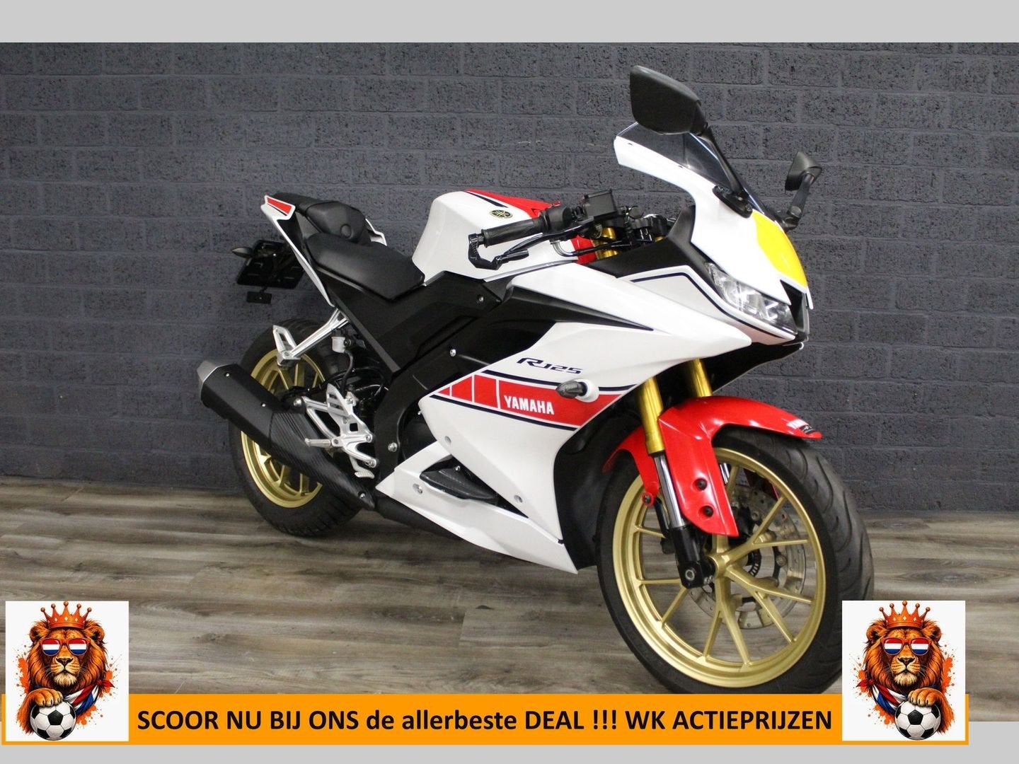 YAMAHA YZF R 125 WORLD GP 60TH ANNIVERSARY ABS (bj 2023), Bedrijf, Onbekend, Super Sport, YAMAHA
