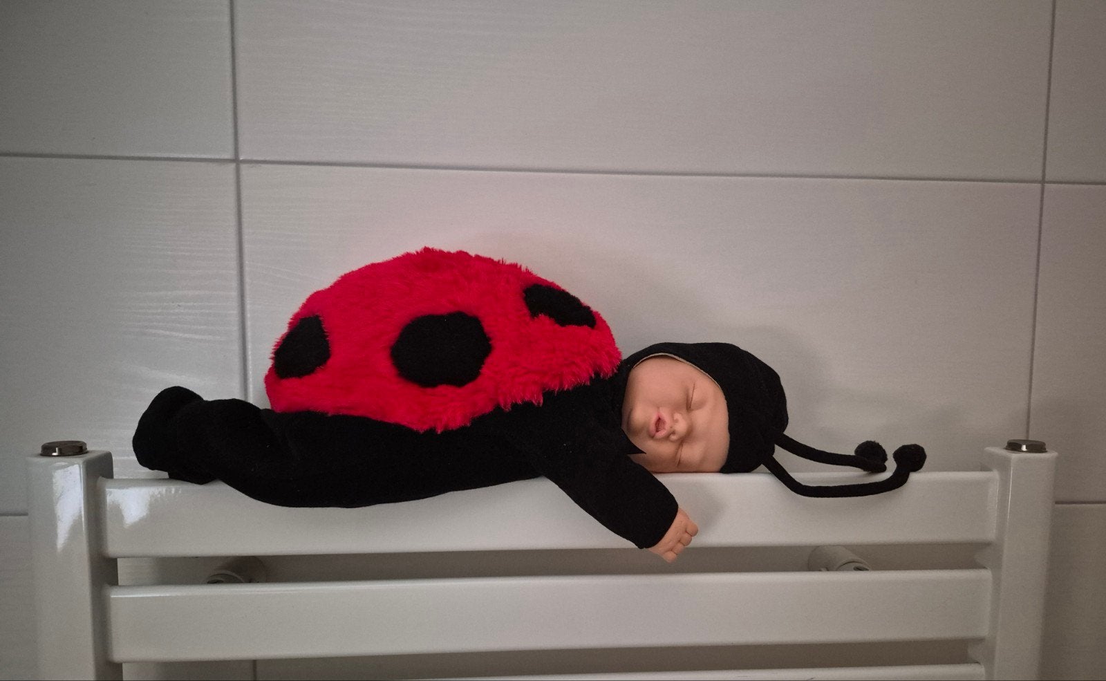 Anne Geddes lieveheersbeestje (groot), Verzamelen, Ophalen of Verzenden, Zo goed als nieuw, Pop