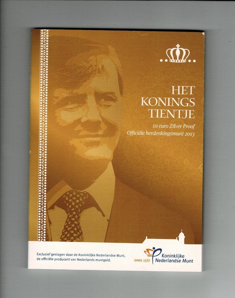 Koningstientje, 10 euro zilver proof, Ophalen of Verzenden, Koningin Beatrix, Euro's, Zilver
